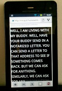 Recap'd on Mobile Device Vertical View Recap'd on Mobile Device Vertical View